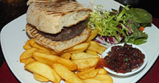 Places to eat including restaurants, cafes and pubs